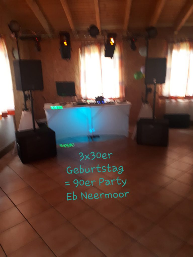 90er Party Neermoor